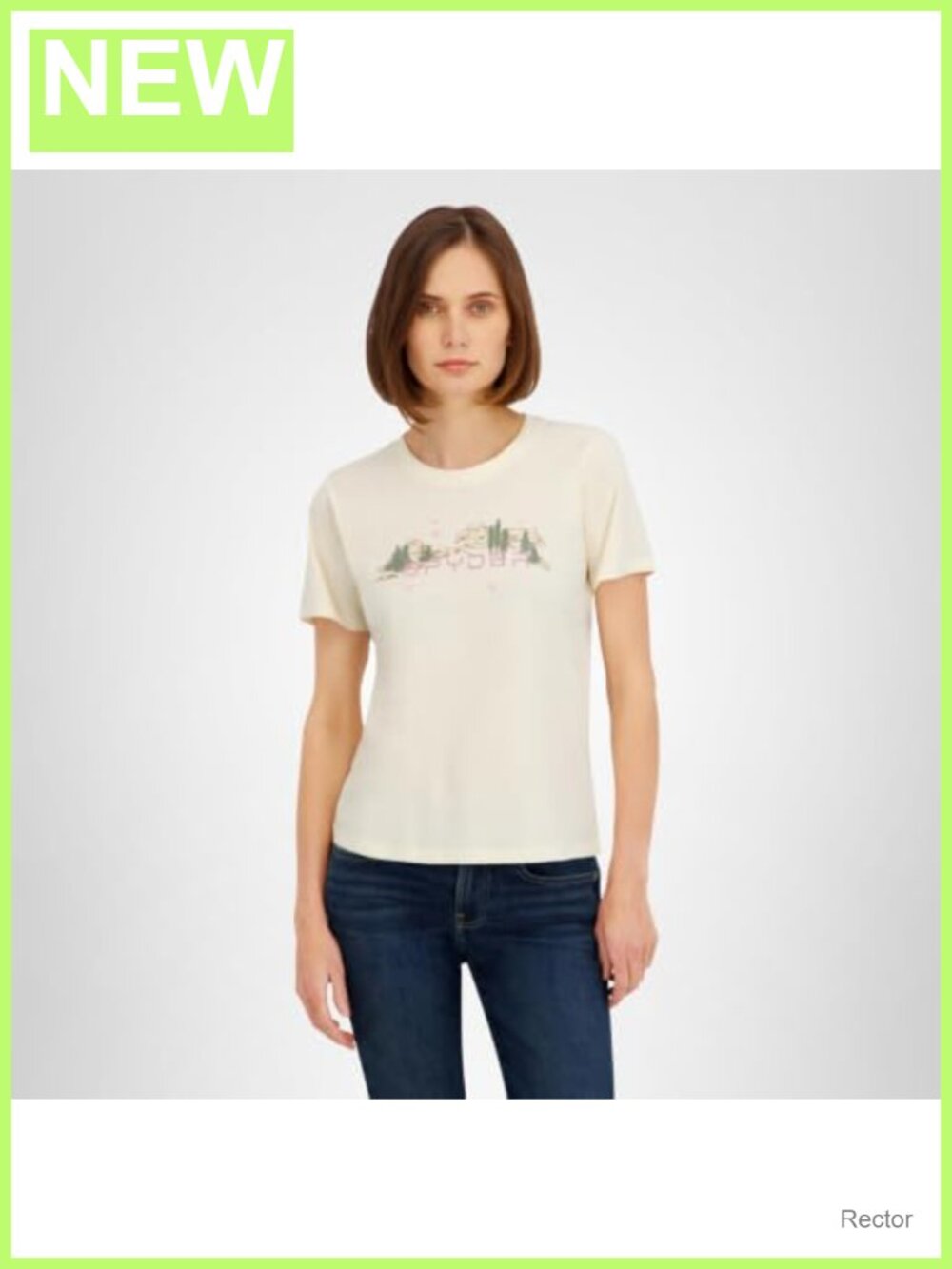Spyder Mountain Range Graphic Short Sleeve Tee T-Shirt
